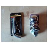 New 2" hitch ball w/ 1" shank, hitch pin