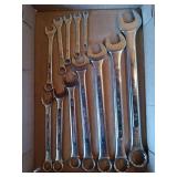 12 PC Allied wrenches 1 1/8" - 1/4"