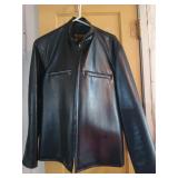 Sudco leather motorcycle jacket size large, made