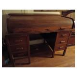 Oak c roll desk 4852x30
