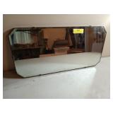 Beveled octagon mirror 24 x 12