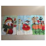 12 asst garden flags