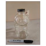 Grapette family beverage syrup jar 6.75"