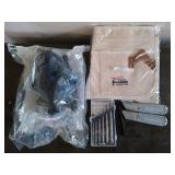 New respirator, box cutters, small precision