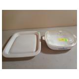 CorningWare microwave browner grill plate, 10"