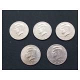 5 ct 1996 Kennedy half dollars