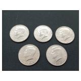 5 ct Kennedy half dollars: 1973, bicentennial