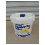 Bucket of disinfecting wipes 300 count