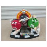 M&Ms candy dispenser 7.5 x 9.5 x 5.5