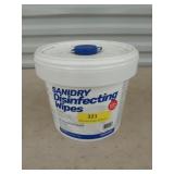 Bucket of disinfecting wipes 300 count