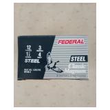 25 rounds 12 ga 3" 1 1/4 oz 4 shot shells