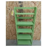 Wooden five tier shelf 40x8 1/2x16
