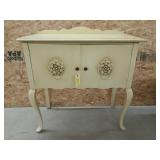 Wooden cabinet 38x36x17. *Matches lots 563, 564