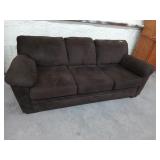 Microfiber sofa 88" like new
