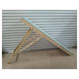 Interesting wood contraption with foam