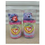 2 Ty beanie baby Clubby IV bears