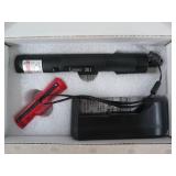 Battery operated laser pointer
