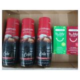Sodastream cola, bubly drops