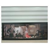 Framed wall art 14 x 38