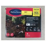 New harbor breeze 4 ct LED spotlights
