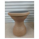 18" metal top plant stand, new