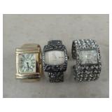 4 ladies cuff watches