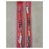 59" and 71" extendable fishing rods, new