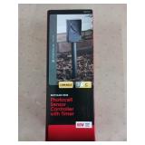 New matte black photocell sensor controller w/