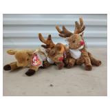 3 Ty beanie babies: Roxie December 1, 2000 &