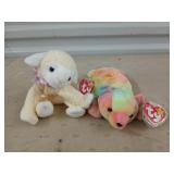 Ty beanie babies Sammy June 23, 1998 & Fleecie