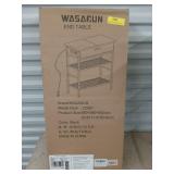 End table 23 x 11.5 x 25.5 w/ power *picture of