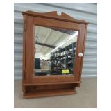 Wooden medicine cabinet 27.5 x 20 x 5.5