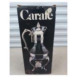 Silver plated carafe