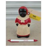 Black Americana coinbank 6"