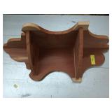 Cedar corner shelf 30 x 10