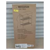 End table 23 x 11.5 x 25.5 w/ power *picture of