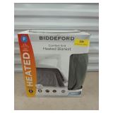 Full size comfort knit electric blanket, new