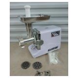 STX Turbo Force meat grinder w/ attachments, works