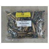 250 ct once fired .223 Rem brass