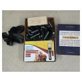 4 pair of dog shoes, professional pet clippers,