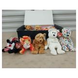 13 asst Ty beanie babies