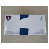 2 boxes of Rhino latex gloves size M