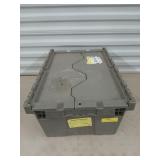 Plastic storage tote