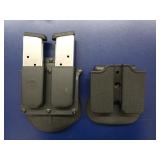 2 ct 7 round .45 ACP magazines, 2 mag holders