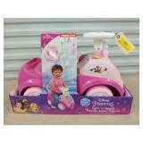 Disney princess lights and sounds ride-on, new