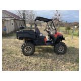 2018 intimidator 4x4 utility vehicle 800cc, 530