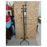 71-in metal hat rack / coat rack