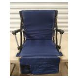 Folding stadium seat 18" width