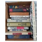 Box of asst war and other books