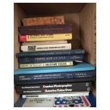 Box of asst military and other books
